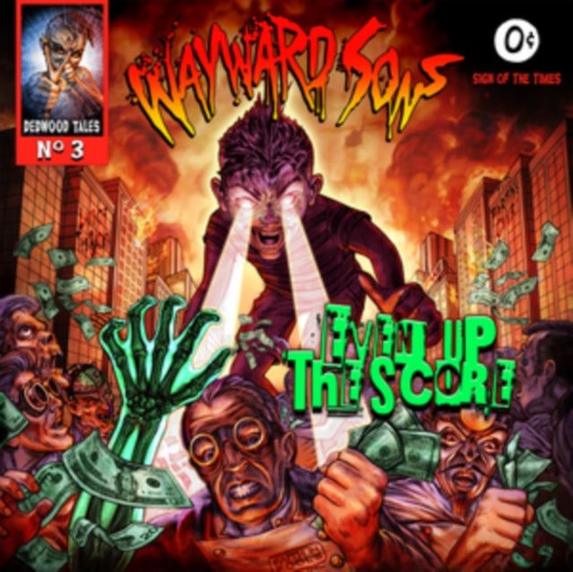 WAYWARD SONS | EVEN UP THE SCORE (WHITE VINYL/LIMITED) | VINYL RECORD (LP)