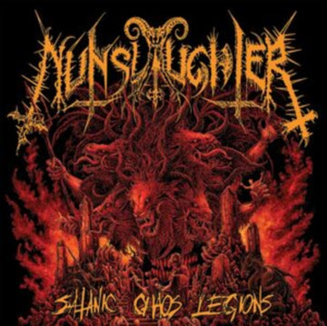 SATANIC CHAOS LEGIONS (RED VINYL) | VINYL RECORD (LP)
