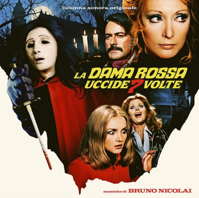 NICOLAI, BRUNO | LA DAMA ROSSA UCCIDE SETTE VOLTE (THE RED QUEEN KILLS SEVEN TIMES) (2LP/BLOOD RED VINYL) (RSD) | VINYL RECORD (LP)