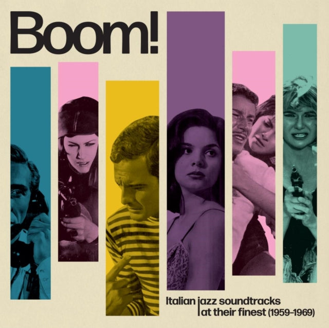 VARIOUS ARTISTS | BOOM! ITALIAN JAZZ SOUNDTRACKS AT THEIR FINEST (1959-1969) [2 LP] | VINYL RECORD (LP)