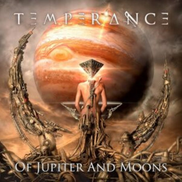 TEMPERANCE | OF JUPITER & MOONS (MARBLED ORANGE VINYL) | VINYL RECORD (LP)