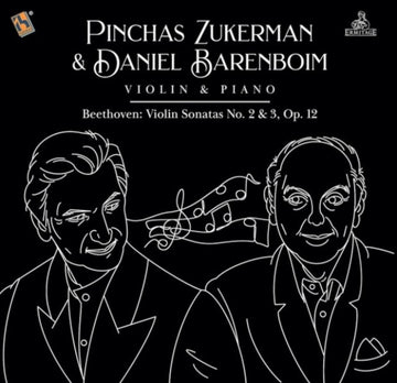 PINCHAS ZUKERMAN. DANIEL BARENBOIM: BEETHOVEN - SCHUBERT | VINYL RECORD (LP)