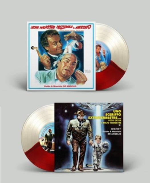 DE ANGELIS, GUIDO & MAURIZIO | OCCHIO MALOCCHIO PREZZEMOLO E FINOCCHIO/UNO SCERIFFO EXTRATERRESTRE... POCO EXTRA E MOLTO TERRESTRE | 7IN VINYL