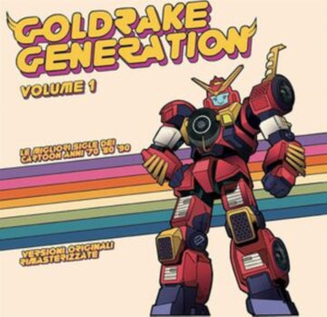 GOLDRAKE GENERATION VOLUME 1 (CRYSTAL WHITE VINYL) | VINYL RECORD (LP)