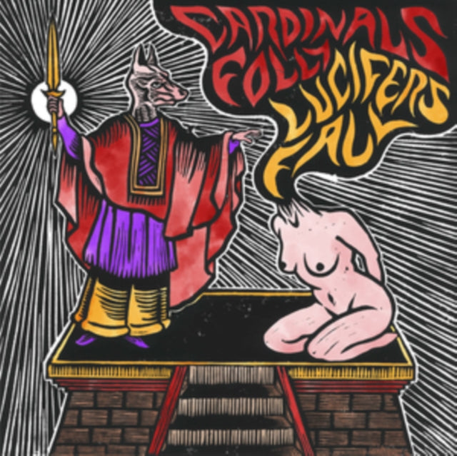 CARDINALS FOLLY & LUCIFER'S FALL | SPLIT | VINYL RECORD (LP)