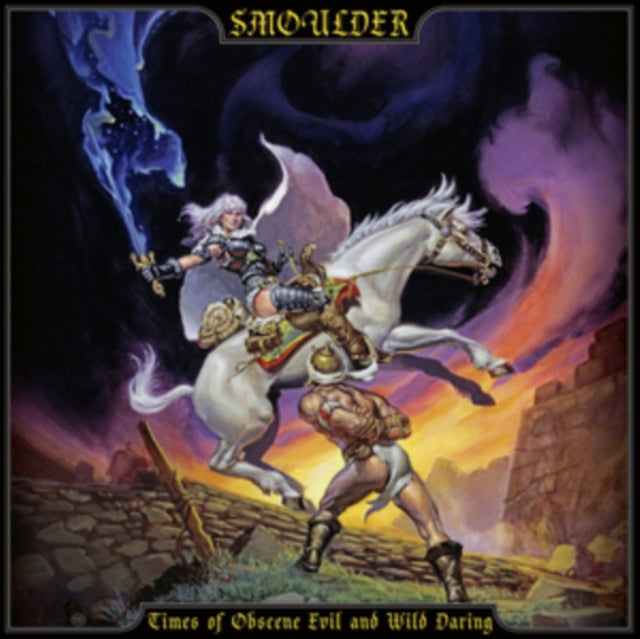 SMOULDER | TIMES OF OBSCENE EVIL & WILD DARING | VINYL RECORD (LP)