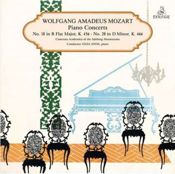 ANDA / CAMERATA ACADEMICA DES SALZBURGER MOZARTEUM | MOZART: PNO CONCERTOS NOS.18 & 20 | VINYL RECORD (LP)