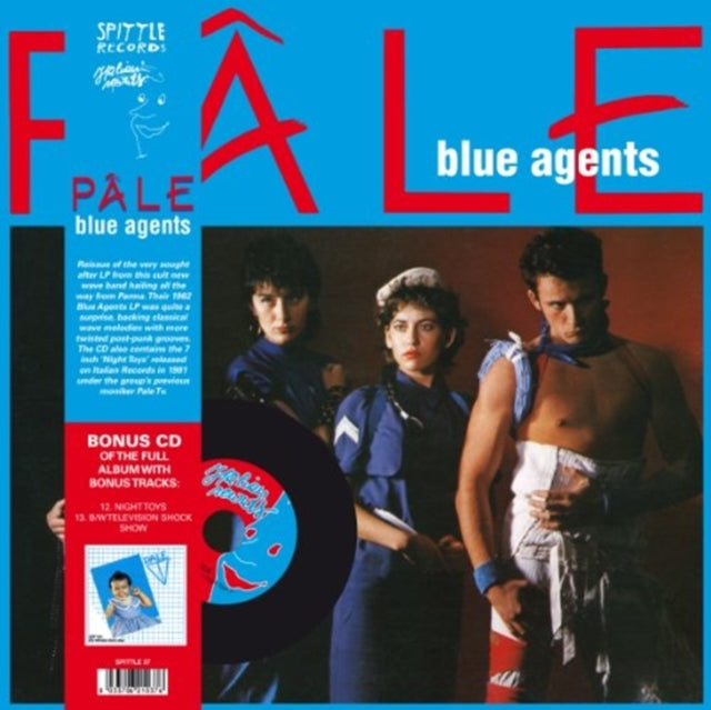 PALE | BLUE AGENTS (LP/CD) | VINYL RECORD (LP)