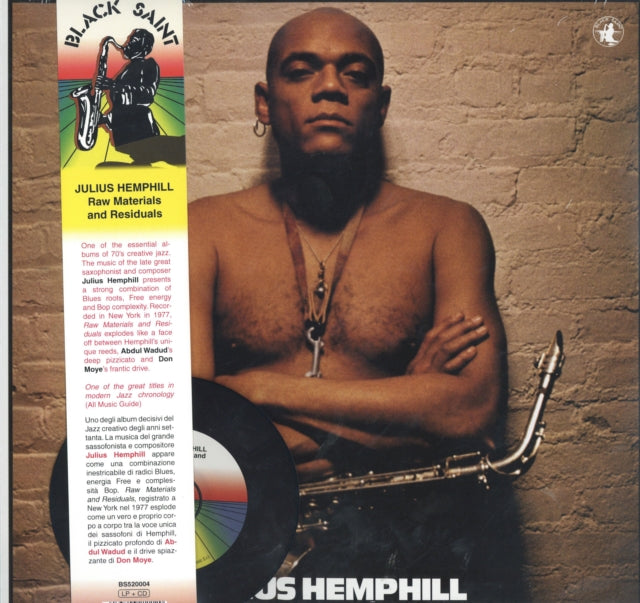 HEMPHILL, JULIUS | RAW MATERIALS & RESIDUALS (LP/CD) | VINYL RECORD (LP)