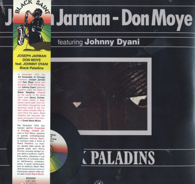 JARMAN / DON MOYE (FT JOHNNY DYANI), JOSEPH | BLACK PALADINS (LP/CD) | VINYL RECORD (LP)