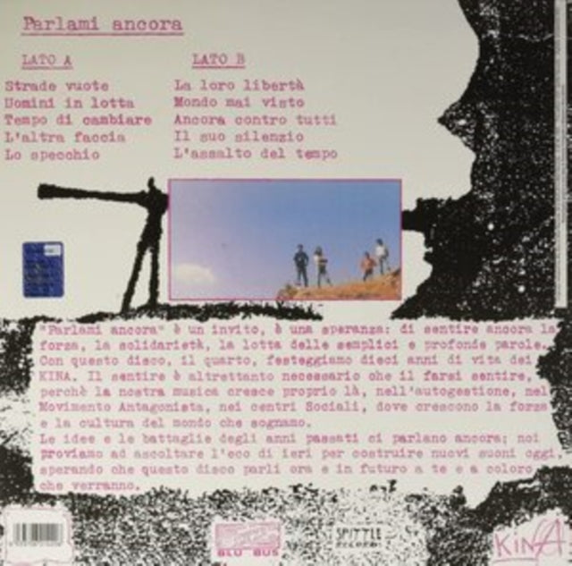 KINA | PARLAMI ANCORA | VINYL RECORD (LP)