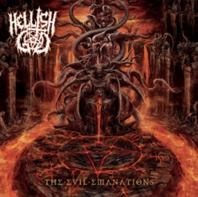 HELLISH GOD | EVIL EMANATIONS | VINYL RECORD (LP)