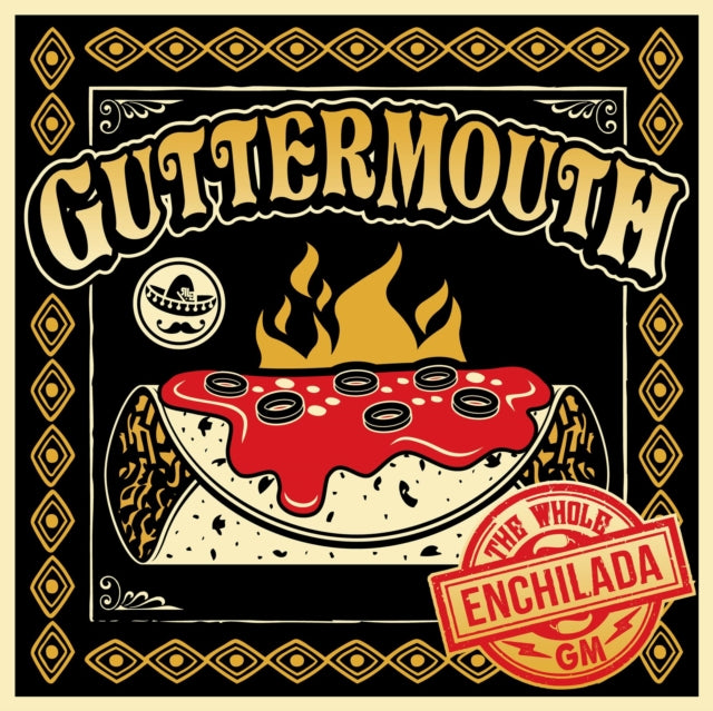 GUTTERMOUTH | WHOLE ENCHILADA (BLACK&RED VINYL/BLACK&GREEN/GATEFOLD) | VINYL RECORD (LP)