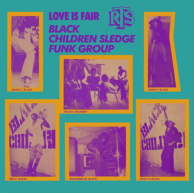 BLACK CHILDREN SLEDGE F | LOVE IS FAIR | VINYL RECORD (LP)