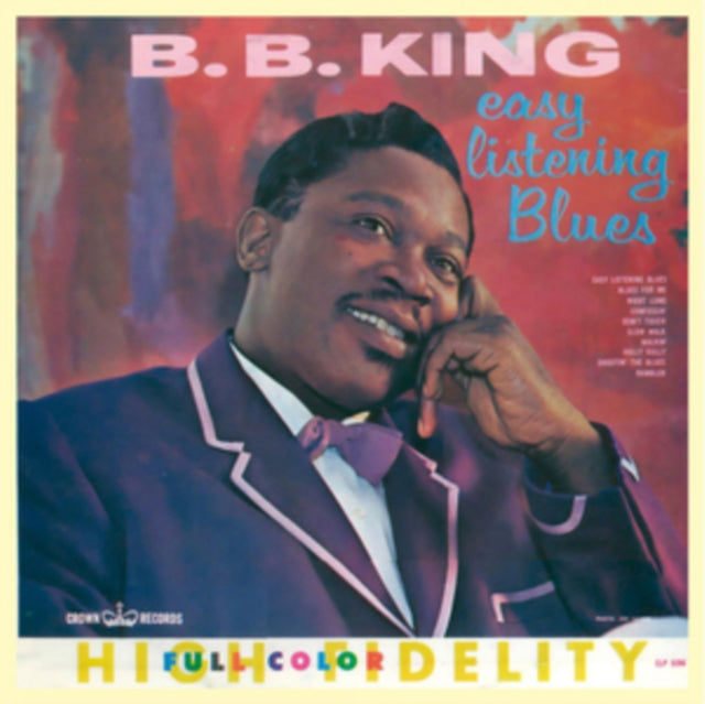 B.B.KING | EASY LISTENING BLUES | VINYL RECORD (LP)