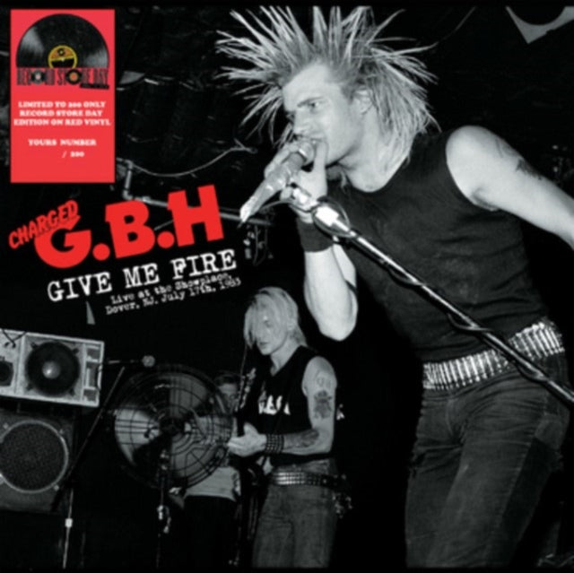 G.B.H. | GIVE ME FIRE: LIVE IN DOVER NJ 1983 | VINYL RECORD (LP)