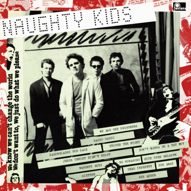 KIDS | NAUGHTY KIDS (RED VINYL) | VINYL RECORD (LP)