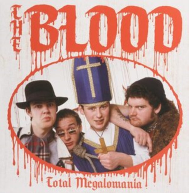 BLOOD | TOTAL MEGALOMANIA (BLUE/WHITE VINYL) | VINYL RECORD (LP)