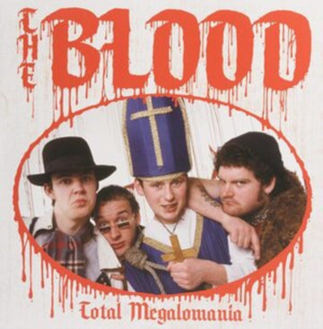 BLOOD | TOTAL MEGALOMANIA (BLUE/WHITE VINYL) | VINYL RECORD (LP)