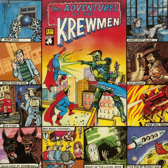 KREWMEN | ADVENTURES OF THE KREWMEN (LP/POSTER) | VINYL RECORD (LP)