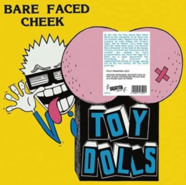 TOY DOLLS | BARE FACED CHEEK | VINYL RECORD (LP)