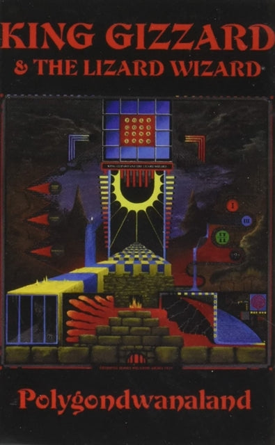 KING GIZZARD & THE LIZARD WIZARD | POLYGONDWANALAND | MUSIC CASSETTE