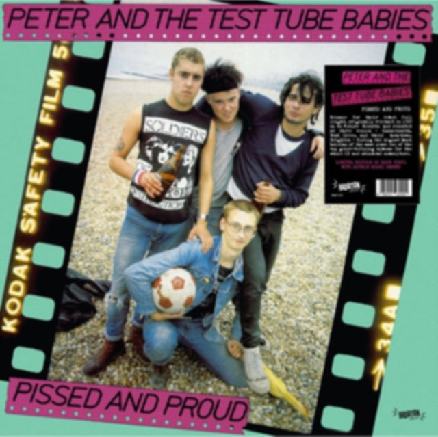 PETER & THE TEST TUBE BABIES | PISSED & PROUD (BLUE VINYL) | VINYL RECORD (LP)