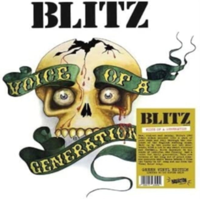 BLITZ | VOICE OF A GENERATION (GREEN VINYL) | VINYL RECORD (LP)