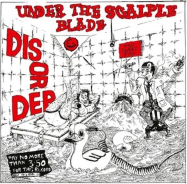 DISORDER | UNDER THE SCALPEL BLADE | VINYL RECORD (LP)