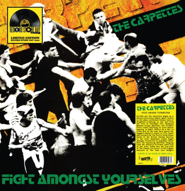 CARPETTES | FIGHT AMONGST YOURSELVES (GREEN VINYL) | VINYL RECORD (LP)