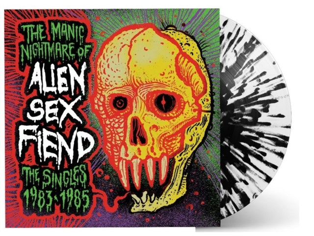 ALIEN SEX FIEND | MANIC NIGHTMARE OF... (THE SINGLES 1983-1985) (SPLATTER VINYL) | VINYL RECORD (LP)