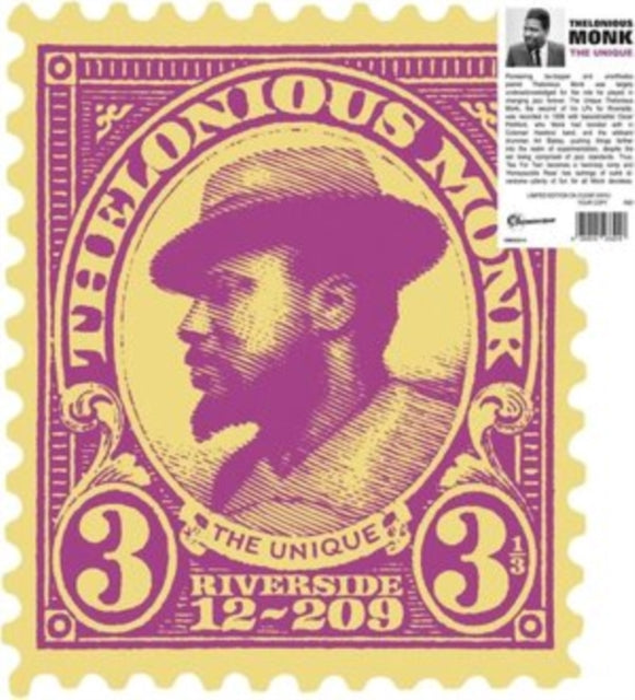 MONK, THELONIOUS | UNIQUE (CLEAR VINYL) | VINYL RECORD (LP)