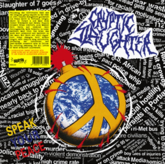 CRYPTIC SLAUGHTER | SPEAK YOUR PEACE | VINYL RECORD (LP)