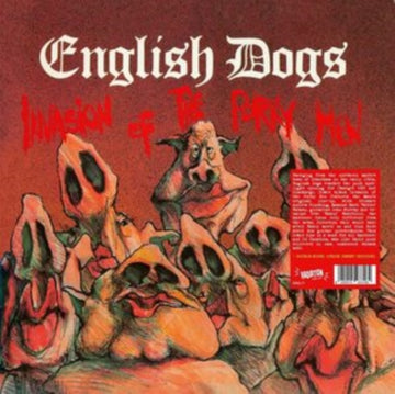 ENGLISH DOGS | INVASION OF THE PORKY MEN | VINYL RECORD (LP)