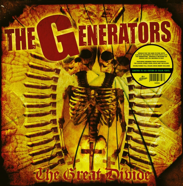 GENERATORS | GREAT DIVIDE | VINYL RECORD (LP)