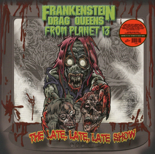 FRANKENSTEIN DRAG QUEENS FROM PLANET 13 | LATE, LATE, LATE SHOW | VINYL RECORD (LP)