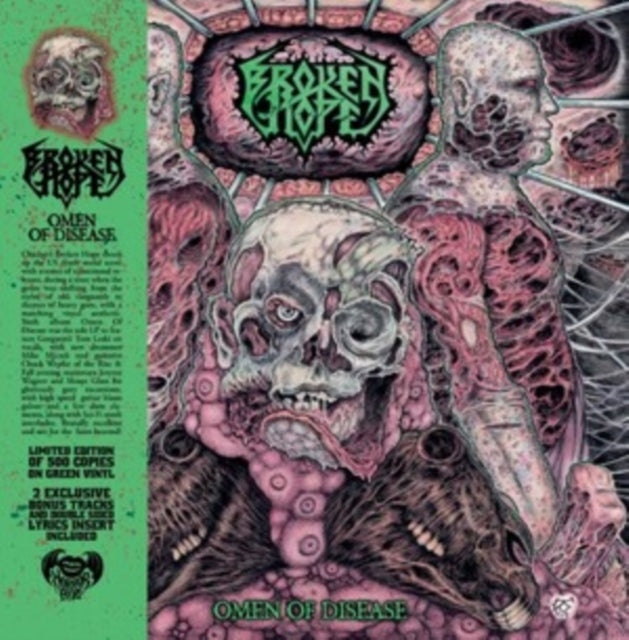 BROKEN HOPE | OMEN OF DISEASE | VINYL RECORD (LP)