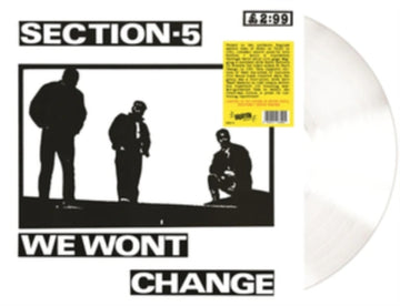 SECTION 5 | WE WON'T CHANGE (WHITE VINYL) | VINYL RECORD (LP)