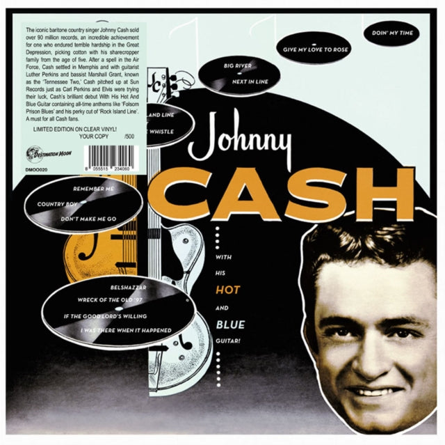 CASH, JOHNNY | WITH HIS HOT AND BLUE GUITAR | VINYL RECORD (LP)