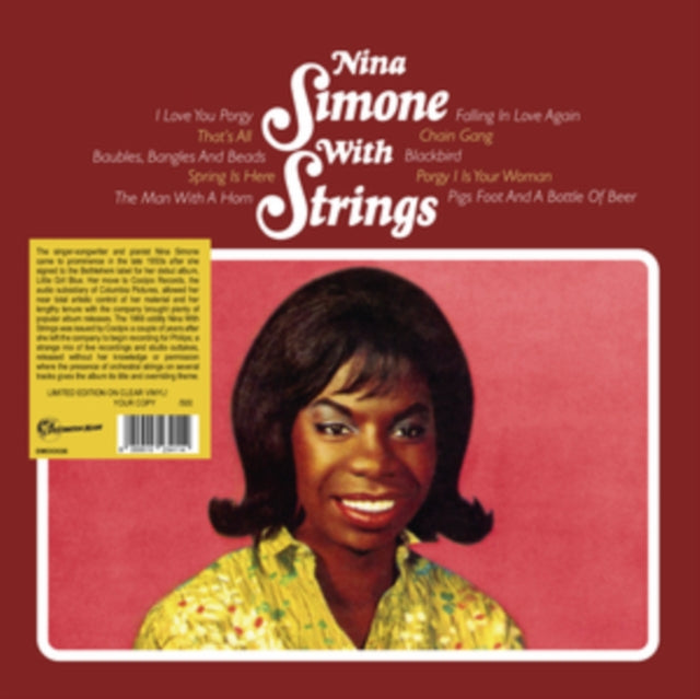 SIMONE, NINA | NINA SIMONE WITH STRINGS | VINYL RECORD (LP)