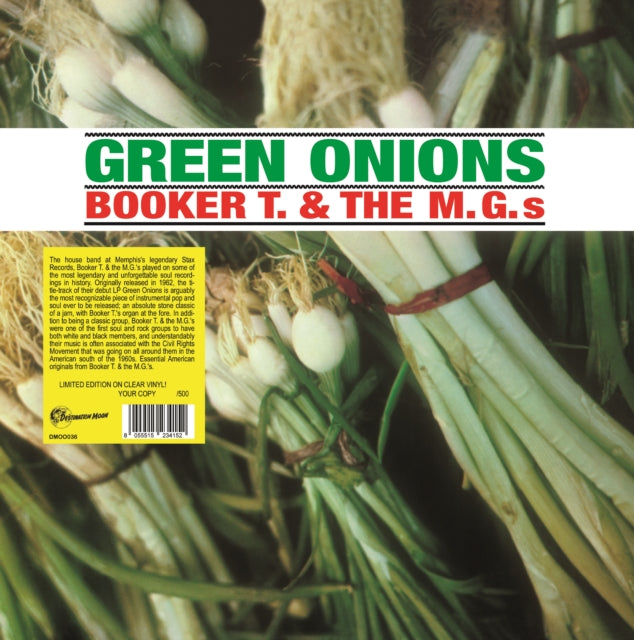 BOOKER T. & THE M.G.'S | GREEN ONIONS | VINYL RECORD (LP)