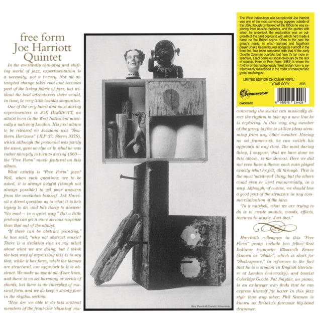 HARRIOTT, JOE QUINTET | FREE FORM | VINYL RECORD (LP)