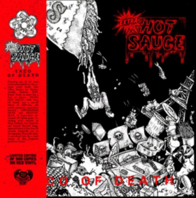 EXTRA HOT SAUCE | TACO OF DEATH | VINYL RECORD (LP)
