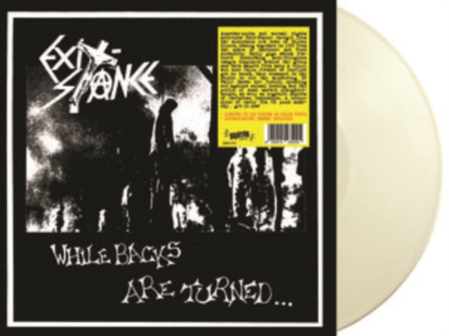EXIT-STANCE | WHILE BACKS ARE TURNED... (WHITE VINYL) | VINYL RECORD (LP)