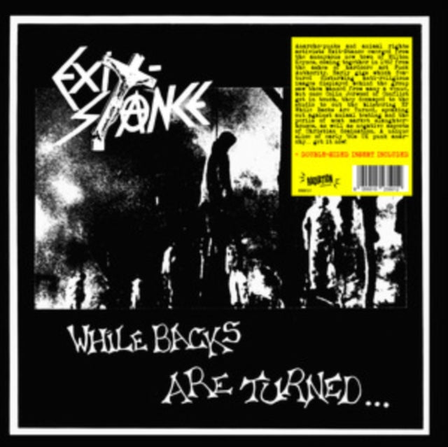 EXIT-STANCE | WHILE BACKS ARE TURNED... | VINYL RECORD (LP)