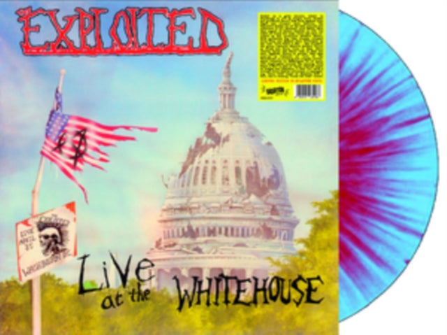 EXPLOITED | LIVE AT THE WHITEHOUSE (SPLATTER VINYL) | VINYL RECORD (LP)