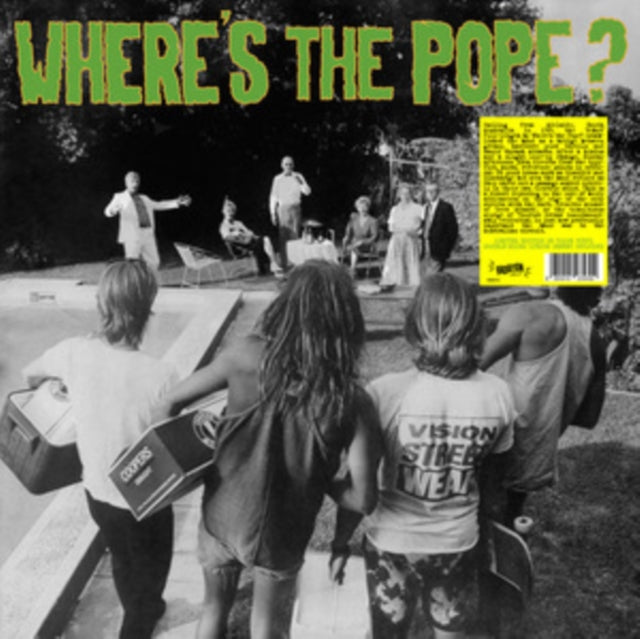 WHERE'S THE POPE? | SUNDAY AFTERNOON BBQS | VINYL RECORD (LP)