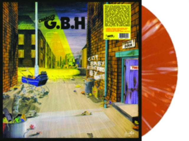 GBH | CITY BABY ATTACKED BY RATS (SPLATTER VINYL) | VINYL RECORD (LP)