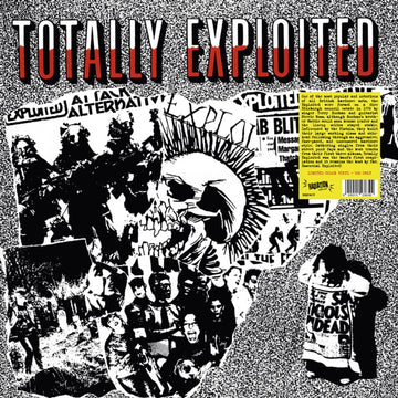 TOTALLY EXPLOITED (RED VINYL) | VINYL RECORD (LP)