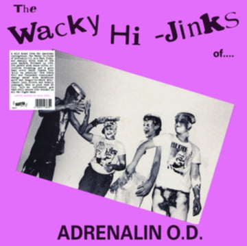 WACKY HI-JINKS OF ADRENALIN O.D. (COLOR VINYL) | VINYL RECORD (LP)